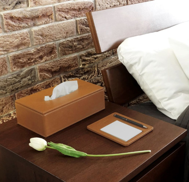Logo trade business gift photo of: Tissue box 992119