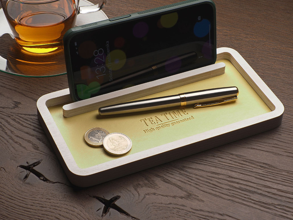 Logotrade business gift image of: Wooden organiser 1844121