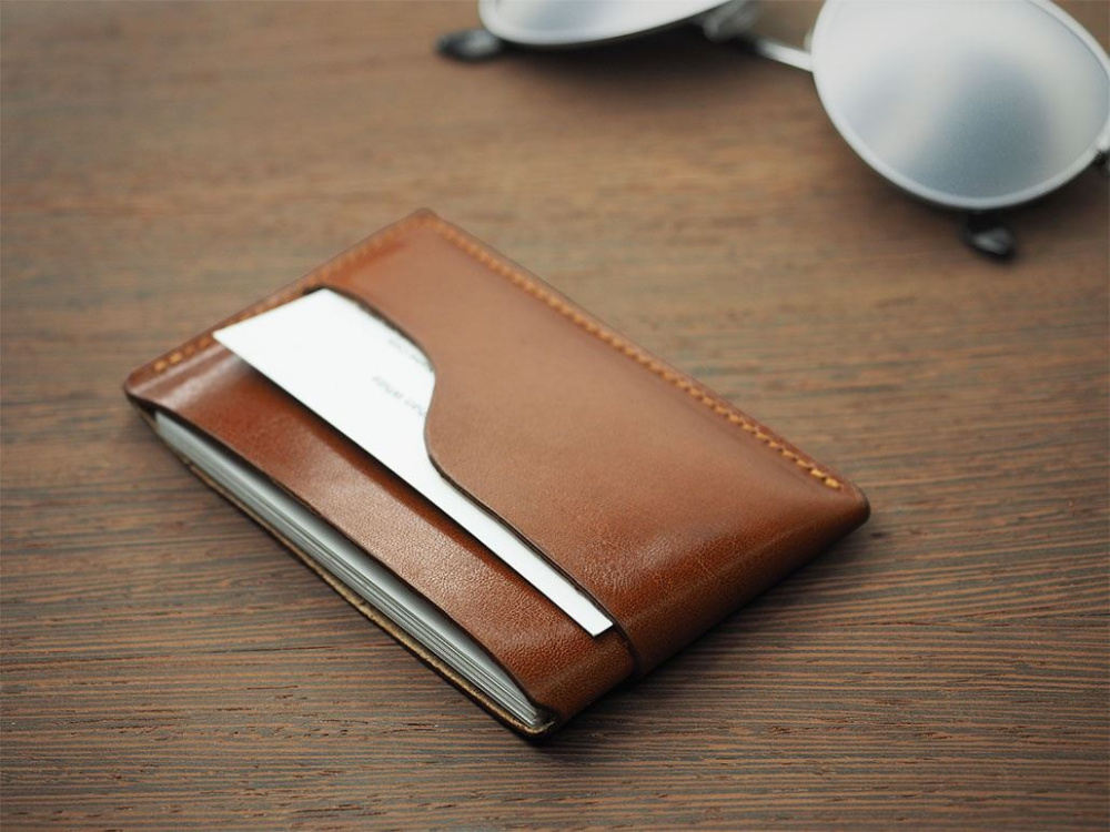 Logotrade promotional merchandise image of: Business card holder 869067