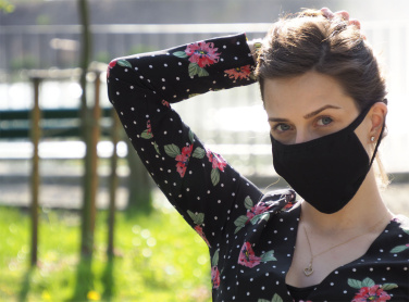 Logotrade advertising products photo of: MARS cotton mask (size M) 1379165