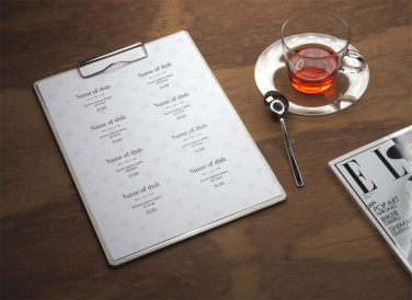 Logotrade promotional gift picture of: Clipboard menu 1121119