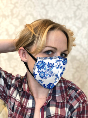 Logotrade promotional product image of: ZEFIR cotton face mask 1400165