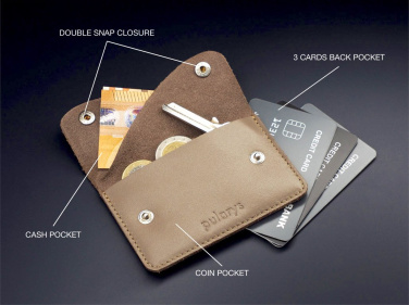 Logo trade promotional giveaways image of: Wallet 537131