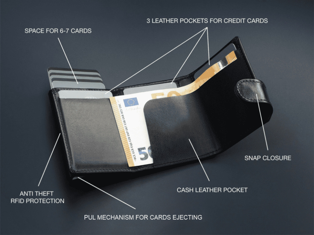 Logotrade promotional item picture of: RFID wallet 618131