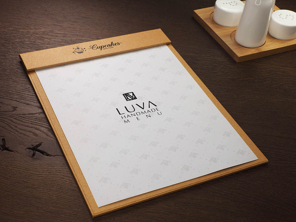 Logotrade corporate gift image of: Menu cover 1241280