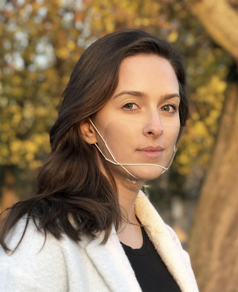 Logotrade corporate gift image of: ATENA clear face shield-mask for mouth and nose 1461162