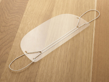 Logo trade promotional merchandise image of: ATENA clear face shield-mask for mouth and nose 1461162