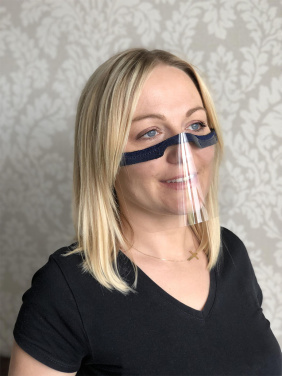 Logotrade business gifts photo of: KALIPSO clear face shield-mask for mouth and nose 1447162