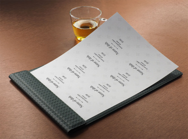 Logo trade business gift photo of: Menu cover 1241239