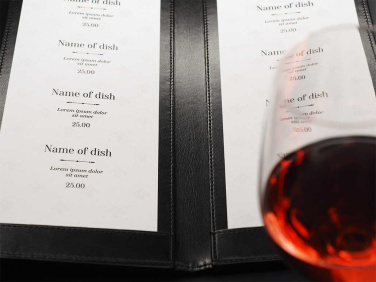 Logo trade promotional items image of: Menu cover 1062270