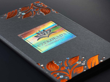 Logo trade promotional giveaways image of: Bill holder 1682280