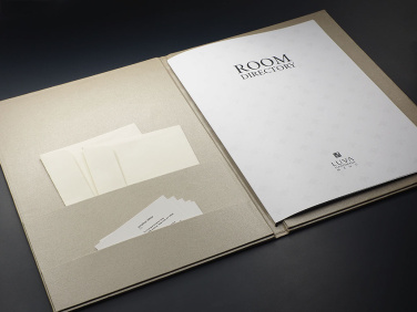 Logo trade promotional gifts image of: Room directory 1677280