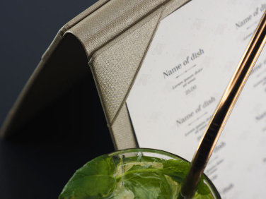 Logo trade promotional giveaways image of: Promo menu 1604280