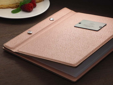 Logo trade promotional giveaways picture of: Menu cover 1087281