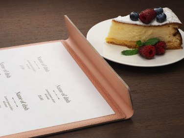 Logo trade promotional product photo of: Menu cover 1241281