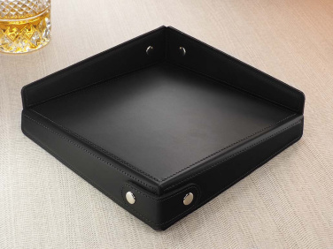 Logo trade promotional giveaways image of: Napkin box 1662281