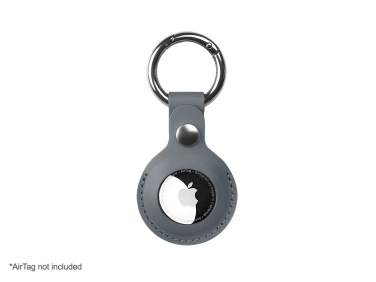 Logo trade business gift photo of: Keyring with holder for AirTag 1914094