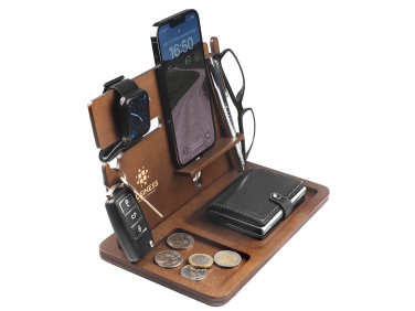 Logotrade promotional product picture of: Wooden organiser 2016121