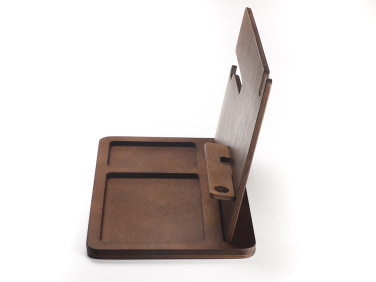 Logo trade promotional merchandise image of: Wooden organiser 2016121