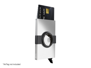 Logotrade corporate gift picture of: RFID credit card case with holder for AirTag 2163108