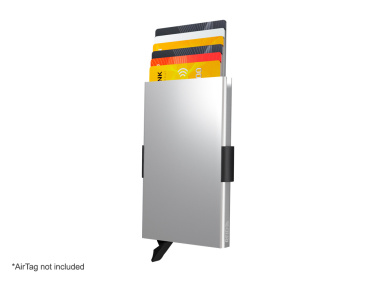 Logo trade promotional giveaways picture of: RFID credit card case with holder for AirTag 2163108