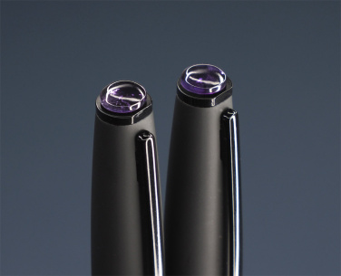 Logo trade advertising product photo of: Amethyst Pen set  1288036