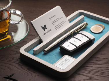 Logotrade advertising product picture of: Wooden desk organiser 1818121