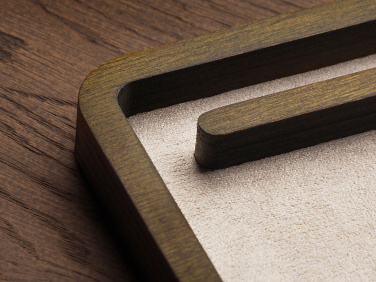 Logo trade promotional merchandise photo of: Wooden desk organiser 1818121