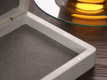 Logo trade promotional giveaway photo of: Wooden box 1819121