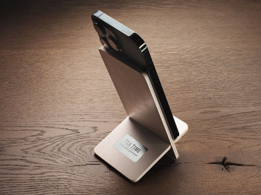 Logo trade promotional gift photo of: Wooden telephone stand 1834121