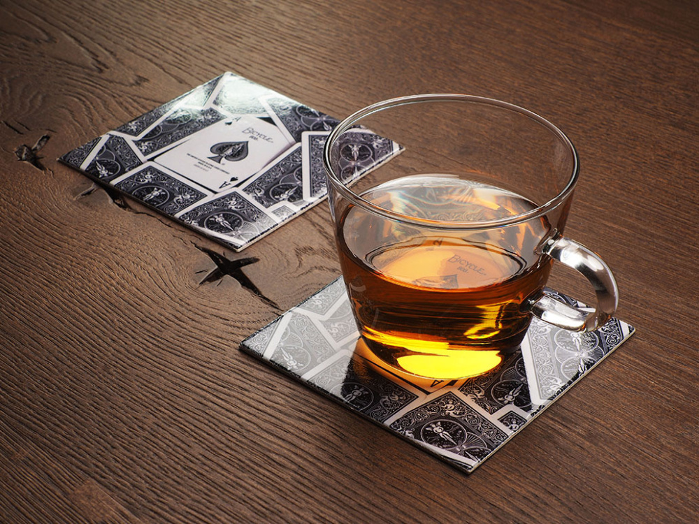 Logotrade advertising product picture of: Printed paper coaster 1838117