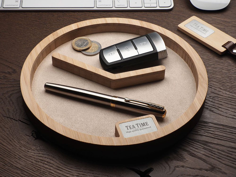 Logotrade advertising product image of: Wooden desk organiser 1817292