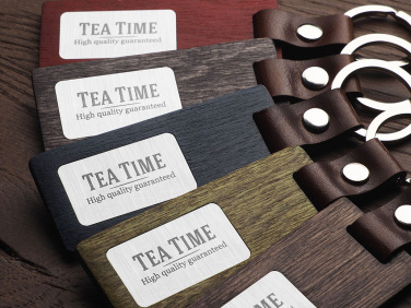 Logotrade promotional giveaway picture of: Wooden keyring 1853121