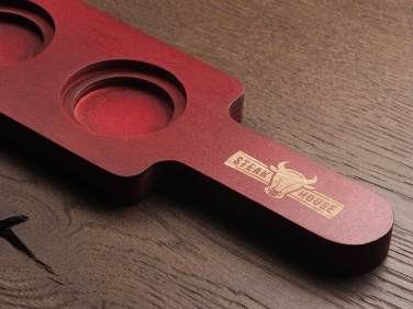 Logotrade promotional giveaway picture of: Wooden 3 Shot Serving Board 1863121