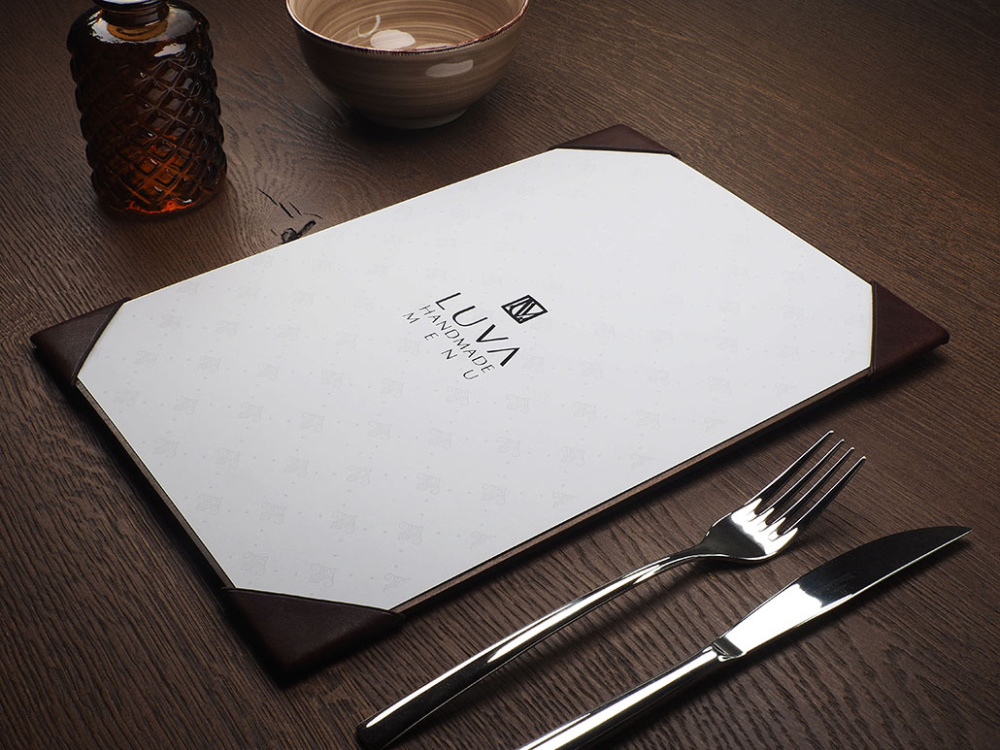 Logotrade promotional merchandise image of: Menu pad 1869121