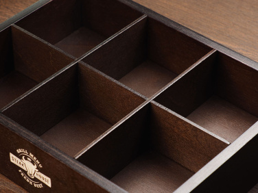 Logo trade corporate gifts picture of: Wooden box 1870121