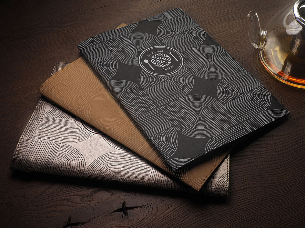 Logo trade promotional giveaway photo of: Menu cover Ambiente 1178299
