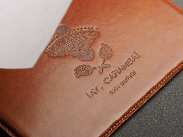 Logo trade corporate gifts image of: Menu cover Armstrong 1116141