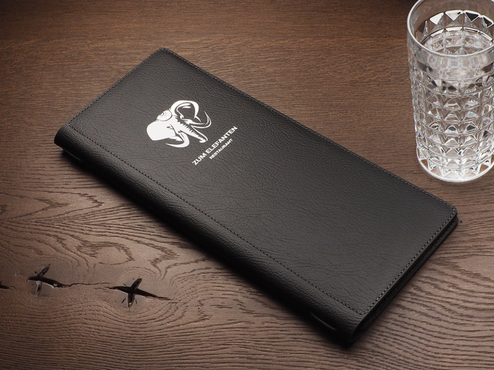 Logo trade promotional merchandise image of: Menu cover Fine Dining Pro 1900318