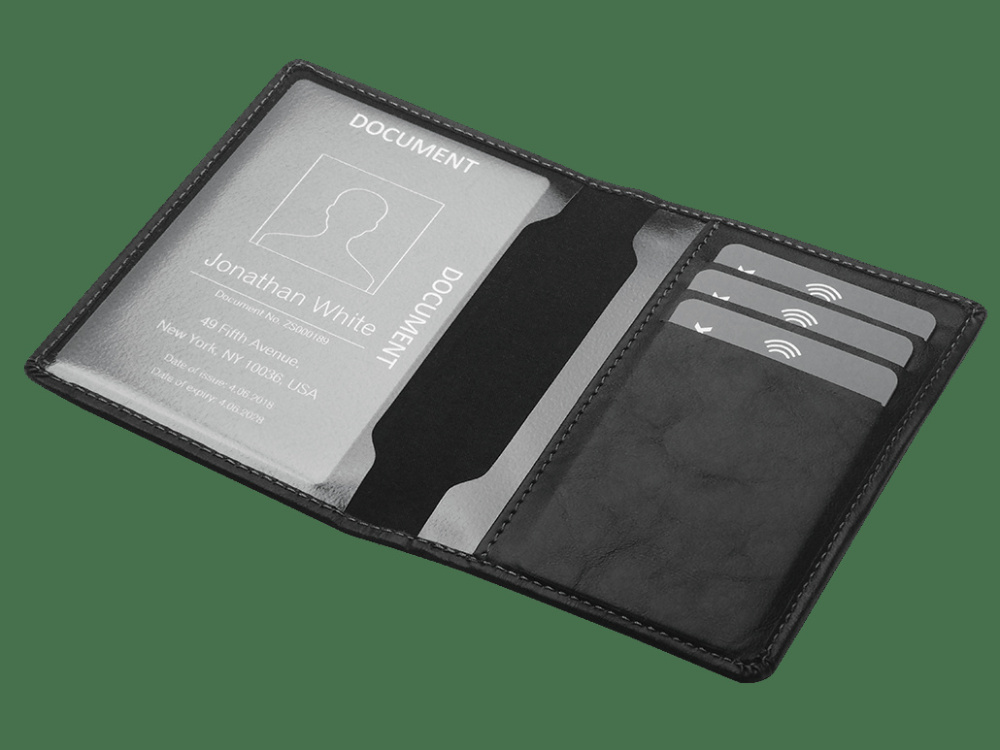 Logo trade business gift photo of: Document wallet 889329