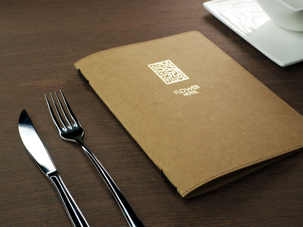 Logo trade promotional items picture of: Menu cover Ambiente 1182106