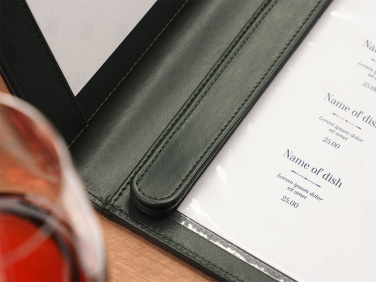 Logo trade business gift photo of: Menu cover 1056119