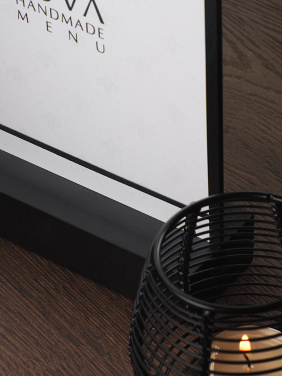 Logo trade advertising products image of: Promo menu 1867121