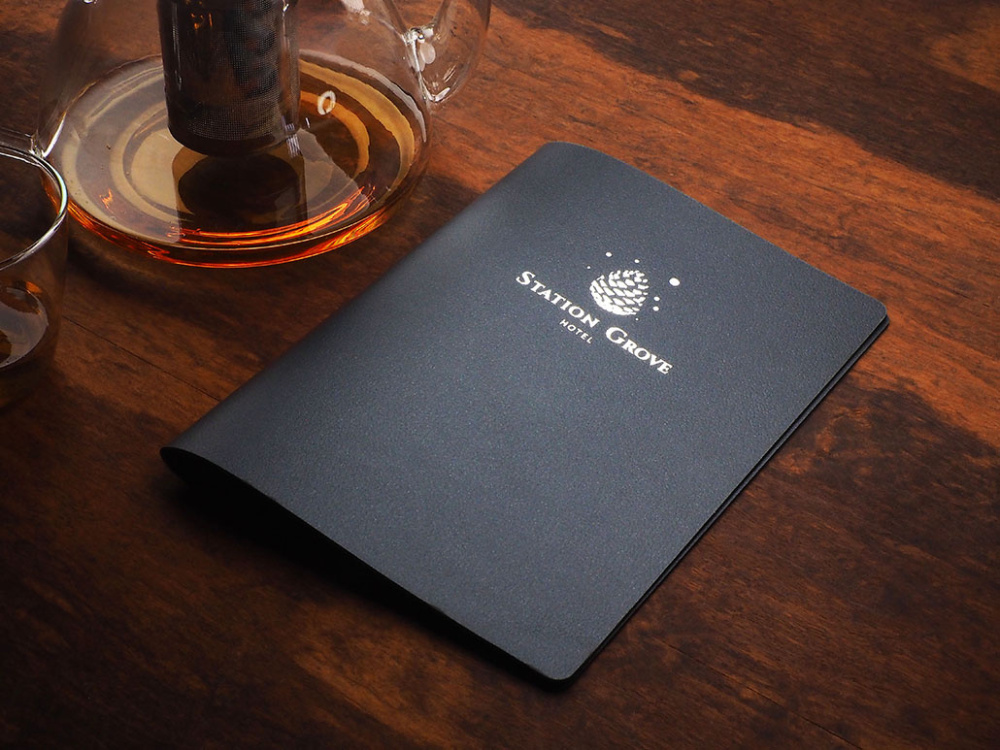 Logo trade promotional products image of: Menu cover 1788319