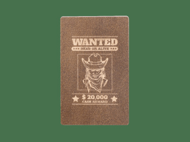 Logo trade promotional giveaway photo of: Wooden magnet 2034121