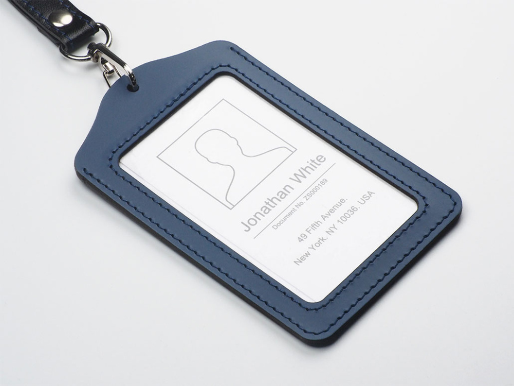 Logo trade promotional products image of: ID Badge Holder 2038094