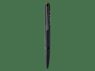 Logo trade corporate gifts image of: Ball pen with AMBER stone 2070036