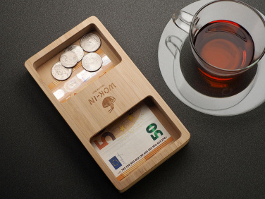 Logo trade promotional merchandise image of: Wooden payer 2080292