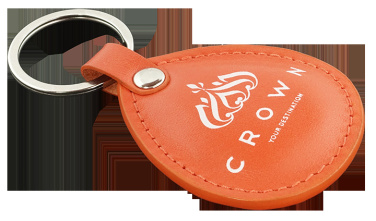 Logo trade promotional items image of: Keyring 573131
