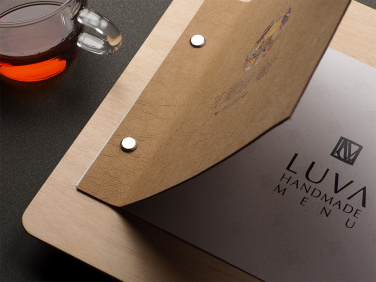 Logo trade advertising products picture of: Menu cover 1211121